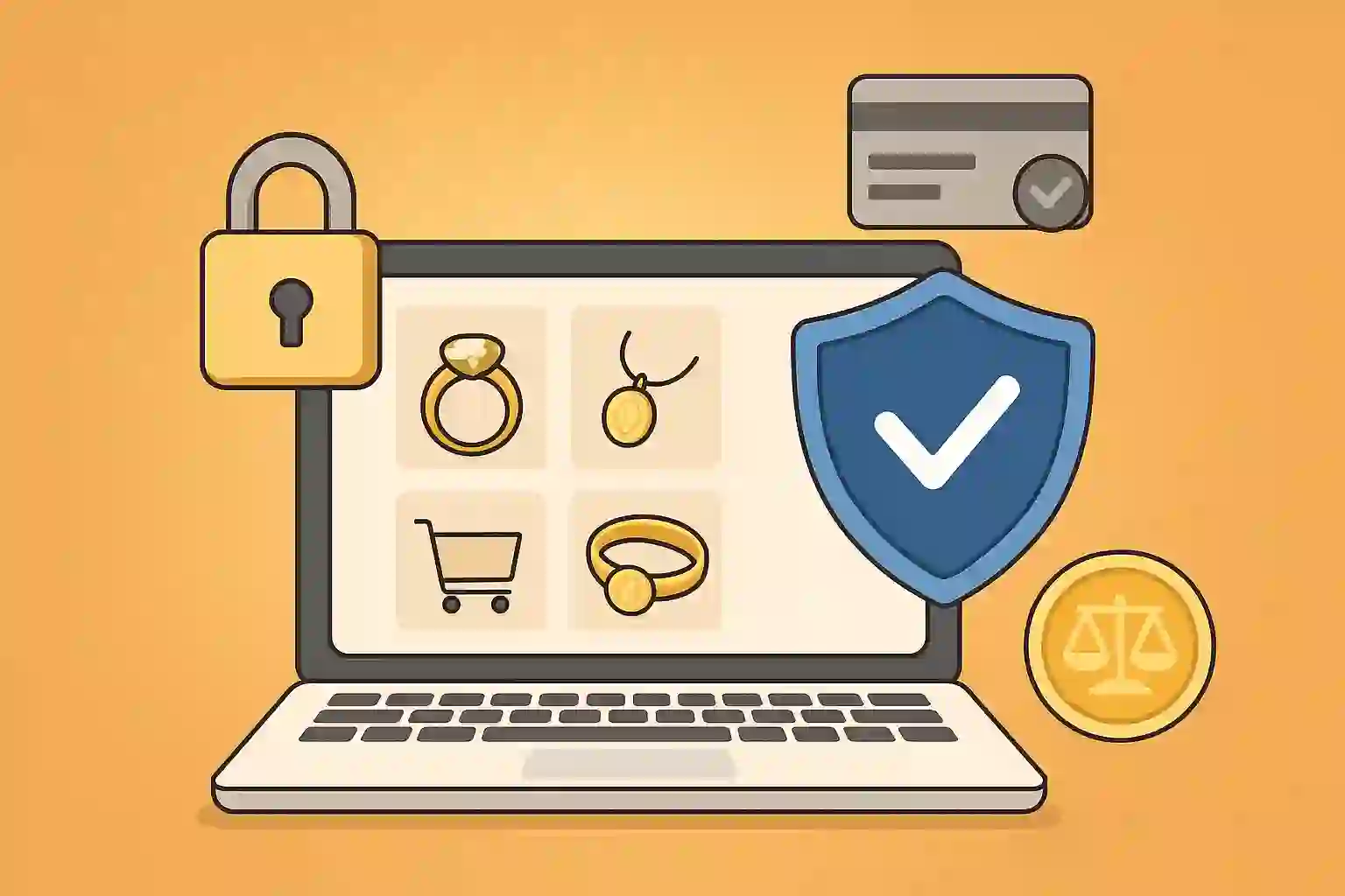 اعتمادسازی در طلافروشی آنلاین